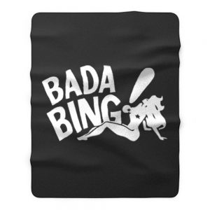 Bada Bing Strip Club Fleece Blanket