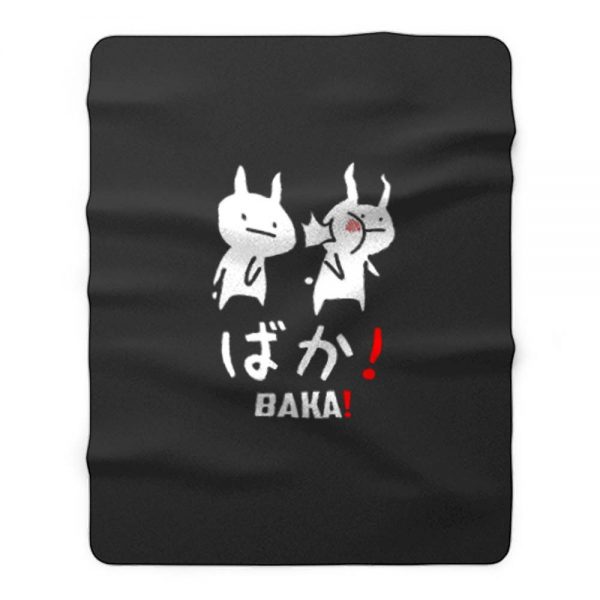 Baka Rabbit Slap Rabbit Fleece Blanket