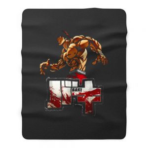 Baki Hanma Anime Manga Fleece Blanket