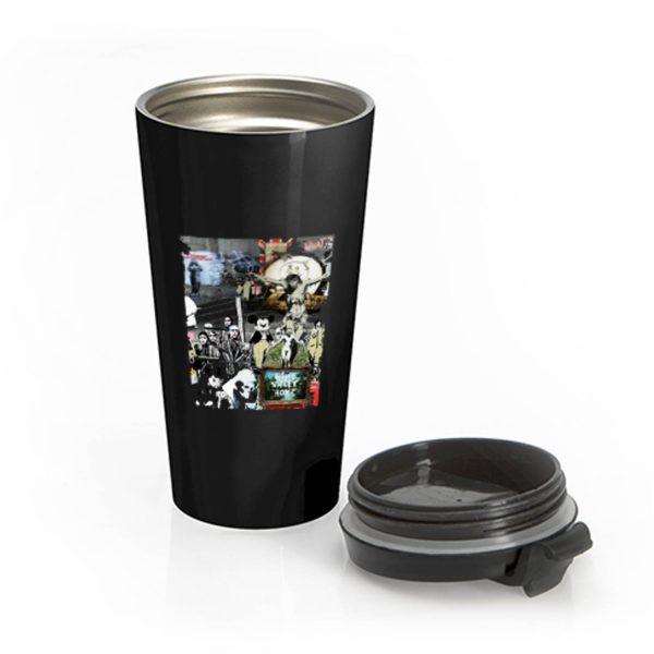 Banksy Street Stainless Steel Travel Mug