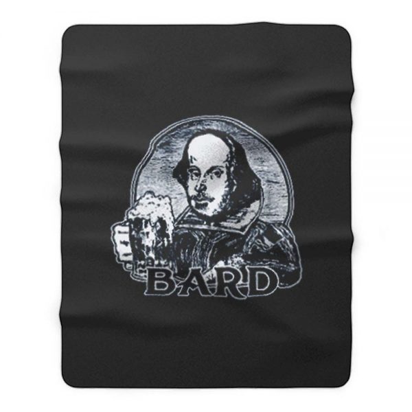 Bard Beer Shakspeare Book Lovers Fleece Blanket