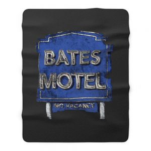 Bates Motel Old School distressed Fleece Blanket