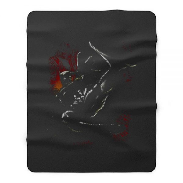 Batman Kick Swing Dc Comics Fleece Blanket