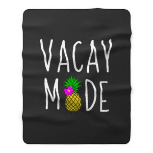 Beaches Vacay Mode Fleece Blanket