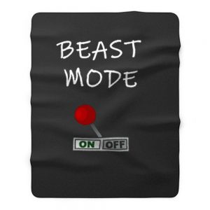 Beast Mode Fleece Blanket