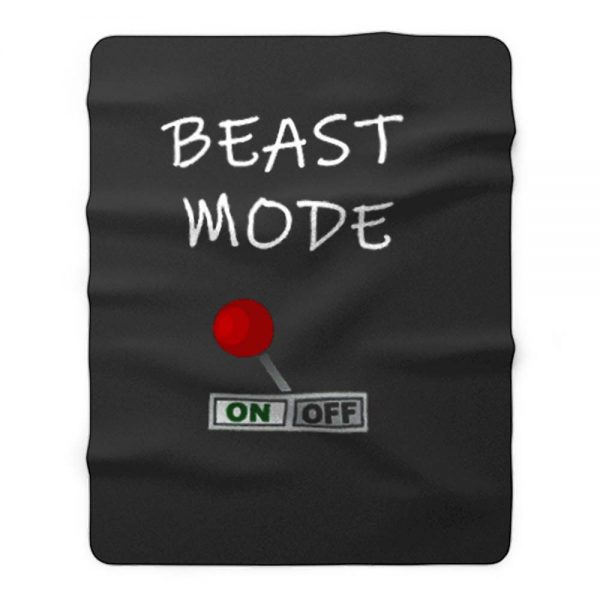 Beast Mode Fleece Blanket