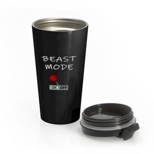 Beast Mode Stainless Steel Travel Mug