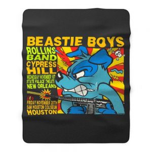 Beastie Boys rollins Band Cypress Hill tour November 18 New Orleans Fleece Blanket