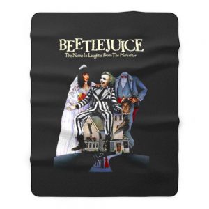 Beetlejuice American horror comedy Fleece Blanket