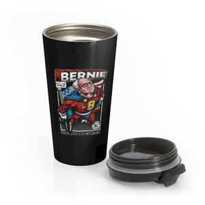 Bernie Sanders Superhero To The Rescue 2020 Stainless Steel Travel Mug