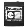 Betamax Retro Classic 1970s Fleece Blanket