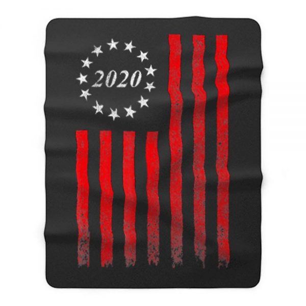 Betsy Ross 2020 Election Fleece Blanket