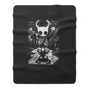 Black Hollow Nights Fleece Blanket