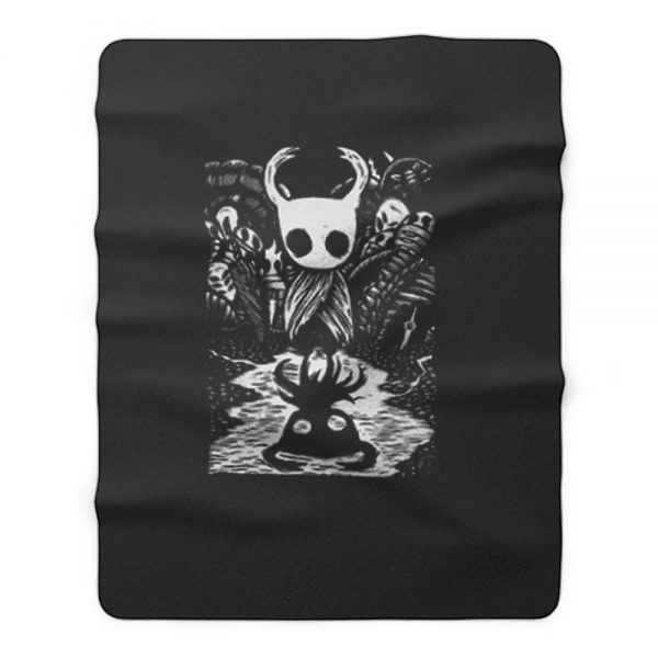 Black Hollow Nights Fleece Blanket