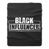 Black Influencer BLM Pride Fleece Blanket