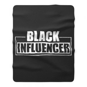 Black Influencer BLM Pride Fleece Blanket