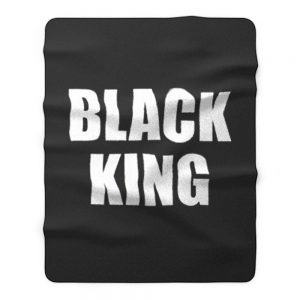 Black King Fleece Blanket