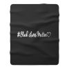 Black Lives Matter With Love Fleece Blanket