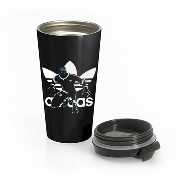 Black Panther Athletic Wear Oldskool Stainless Steel Travel Mug