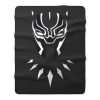 Black Panther Wakanda Mask Fleece Blanket