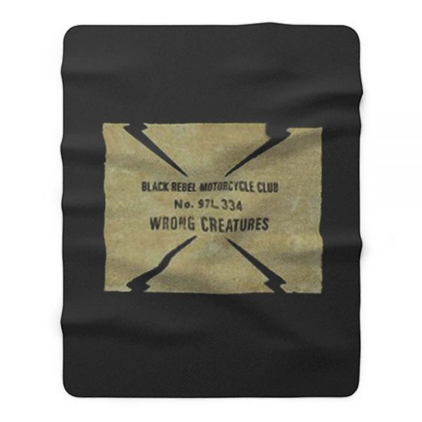 Black Rebel Motorcycle Club Fleece Blanket