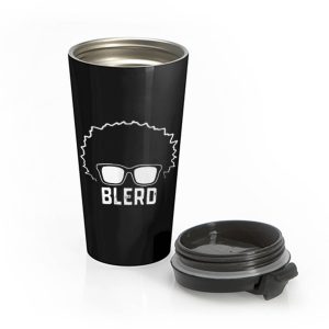 Blerd Black Nerd Stainless Steel Travel Mug