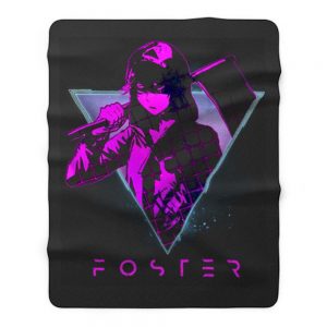 Blue Isaac Zack Foster Angels of Death Fleece Blanket