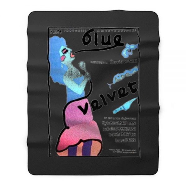 Blue Velvet Fleece Blanket