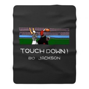 Bo Jackson Tecmo Bowl Oakland Raiders Fleece Blanket