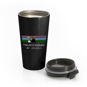 Bo Jackson Tecmo Bowl Oakland Raiders Stainless Steel Travel Mug