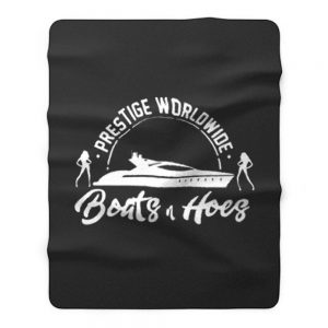 Boats Hoes Fleece Blanket