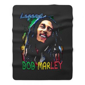 Bob Marley Short Sleeve Legend Fleece Blanket