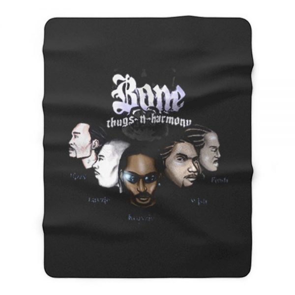 Bone Thugs N Harmony Rap Hip Hop Music Fleece Blanket