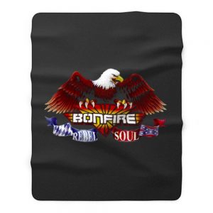 Bonfire Rebel Soul Fleece Blanket