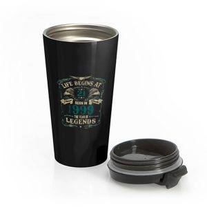 Born In 1999 Year Of Legends Stainless Steel Travel Mug