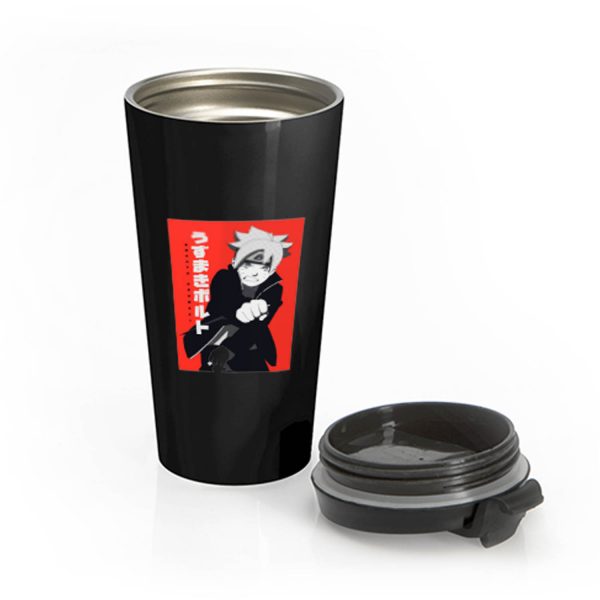 Boruto Uzumaki Next Generation Anime Stainless Steel Travel Mug