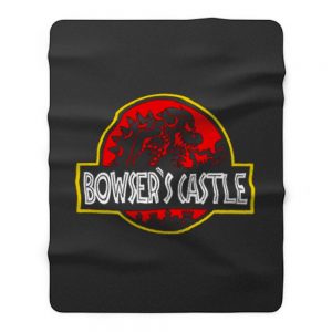 Bowsers Castle Super Mario Fleece Blanket