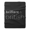 Brilliant British Fleece Blanket