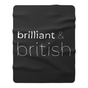 Brilliant British Fleece Blanket