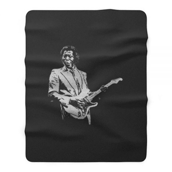 Buddy Guy Guitarist Rock Band Fleece Blanket