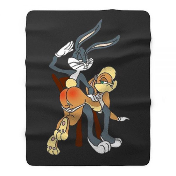 Bugs Bunny and Lola Fleece Blanket