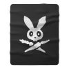 Bunny Skull Fleece Blanket