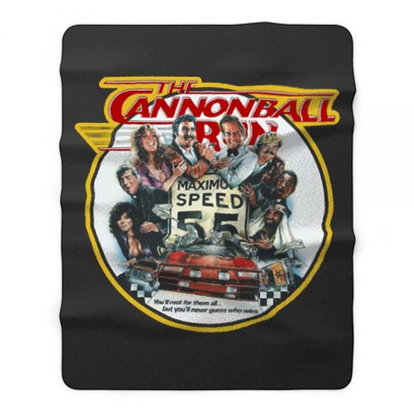 Burt Reynolds Classic The Cannonball Run Fleece Blanket