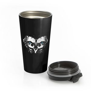 Butterfly Leopard Stainless Steel Travel Mug