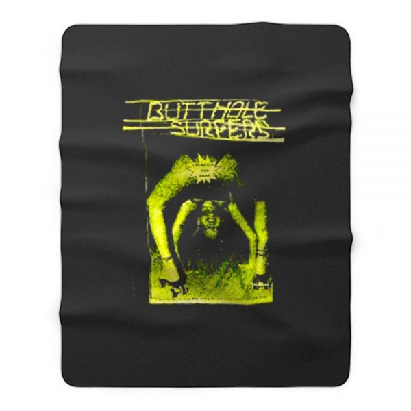 Butthole Surfers Scratch Sniff Fleece Blanket