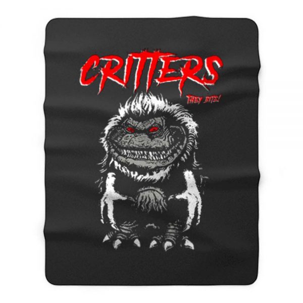 CRITTERS science fiction comedy horror Fleece Blanket