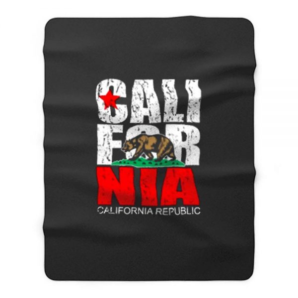 California Republic Fleece Blanket