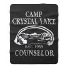 Camp Crystal Lake Counselor Fleece Blanket