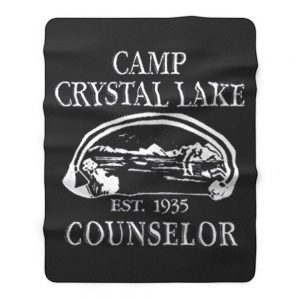 Camp Crystal Lake Counselor Fleece Blanket