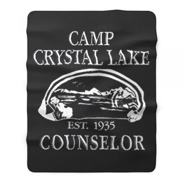 Camp Crystal Lake Counselor Fleece Blanket